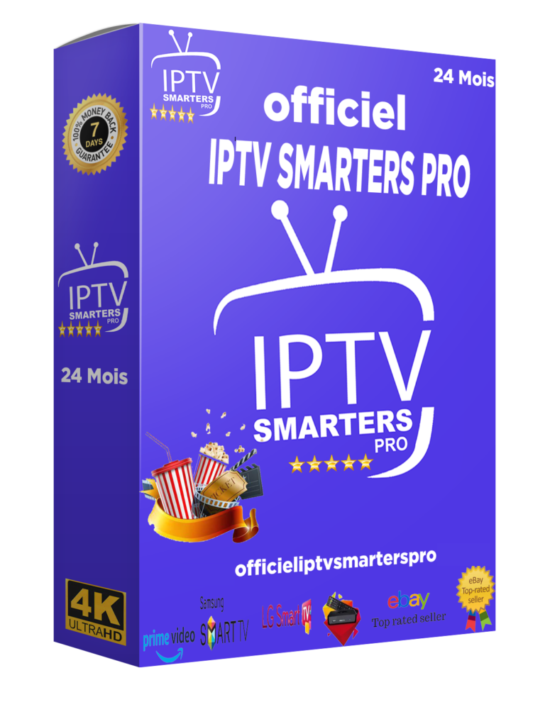 IPTV SMARTERS Activation application IPTV SMARTERS PRO 24 mois