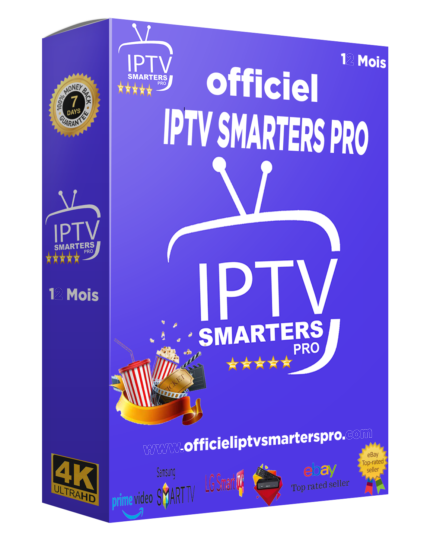 Iptv Smarters Pro Abonnement 1 Mois 2 Ecran
