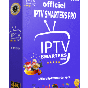 SMARTERS PRO IPTV Subscription 3 mois 2 Ecrans